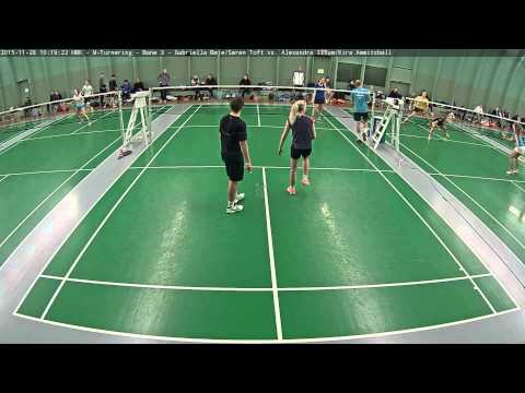 HBK - M-Turnering - Bane 3 - Gabriella Bøje/Søren Toft vs. Alexandra Illum/Kira Ammitzbøll