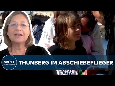 ISRAEL: GAZA-MISSION GESCHEITERT – Greta Thunberg fliegt zurück in die Heimat