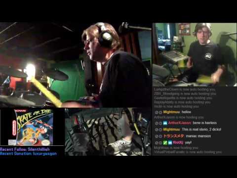 drum Stream - 1-25-17 (unedited) video game music improv requests