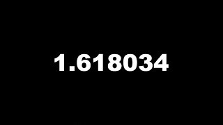 Il segreto del numero 1.618034 - il numero più IMPORTANTE al mondo