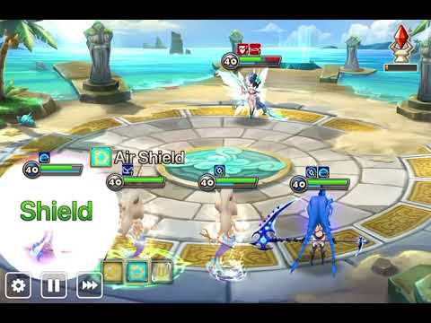Summoners War(Arena).   Light Blade Dancer vs 2 Beth’s and 2 Molly’s