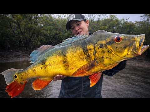 7 Days Hunting GIANT Peacock Bass Deep in the Amazon Jungle