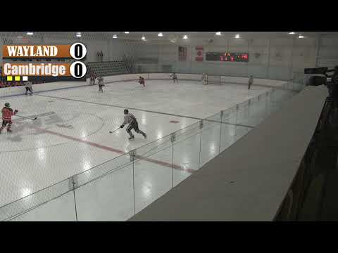 WHS Boys Hockey vs. Cambridge Rindge and Latin - December 12, 2018