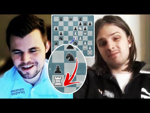 Magnus Carlsen Beats World No.7 Rapport in 29 Moves in 2022 Charity Cup