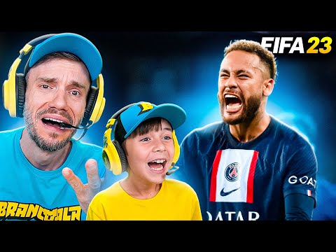 PRIMEIRA VEZ JOGANDO CONTRA O MARCOS NO FIFA - Brancoala Games
