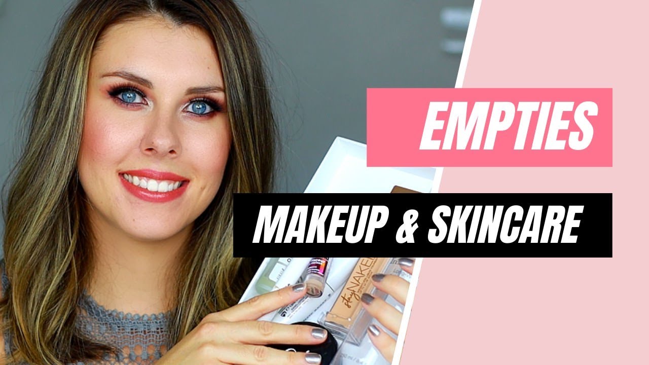 FIRST MAKEUP & SKINCARE EMPTIES IN 2021