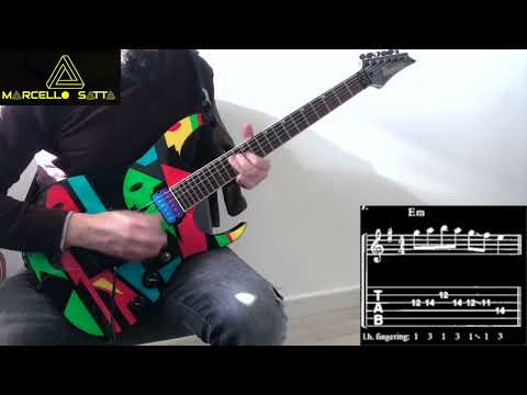 John Petrucci WILD STRINGDOM - Expanding your technique - Intervallic slide EX 12 - Ibanez Jpm p1