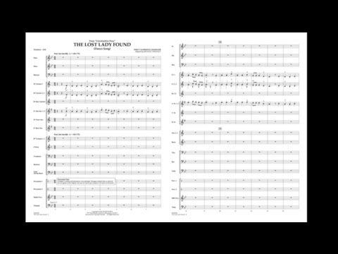 The Lost Lady Found by Percy Grainger/arr. Michael Sweeney