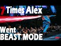 7 Times ALEX THE CAGE Went BEAST MODE Cyclops Mode