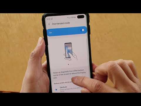 Galaxy S10 / S10+: How to Enable / Disable One Handed Mode