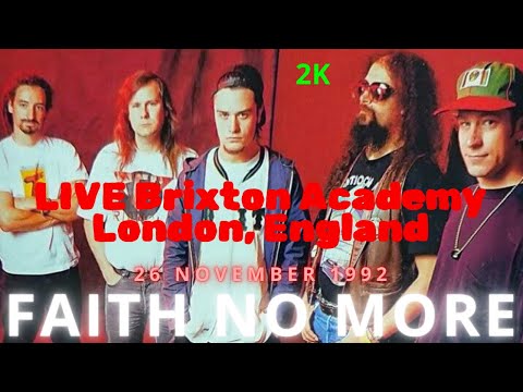 Faith No More - Live Brixton Academy, London, England - 26 November 1992