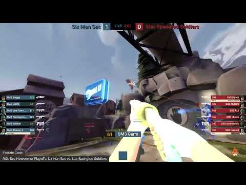 RGL S10 Newcomer Playoffs Round 1: Star Spangled Soldiers vs. Six Man Sac w/ jayy
