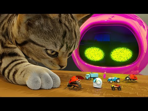 Shrunken Toys | Adventures with Blazin' Bill the Monster Truck