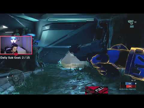 OVER HALF MY TEAMS KILLS w/ 74% accuracy - HALO 5 CHAMPION GAMEPLAY