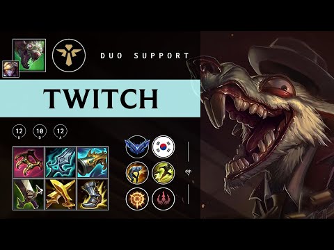 Twitch Support vs Nautilus - KR Diamond Patch 25.24