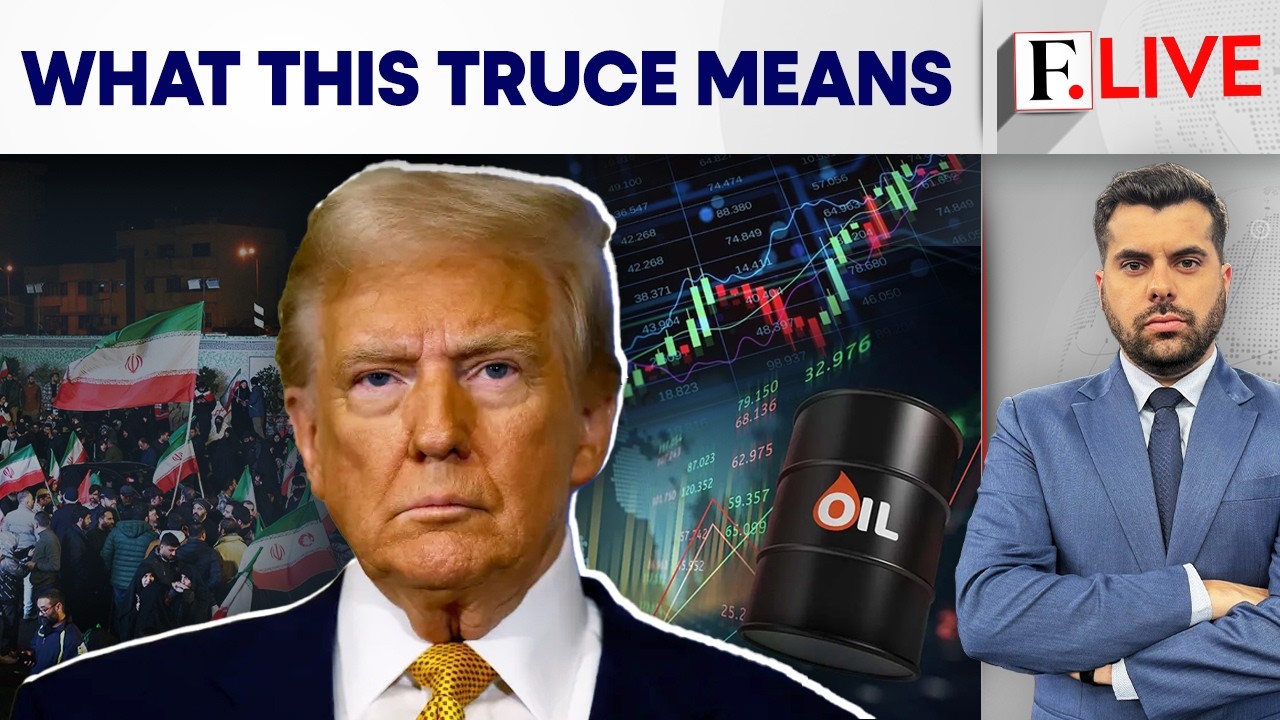 Iran Ceasefire: Oil Down, Stocks Up | 5 Immediate Impacts of Truce | Firstpost Live | N18G