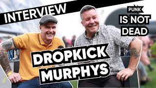 Dropkick Murphys Hellfest - Punk is not dead - Interview by Radio Metal - Subtitles available