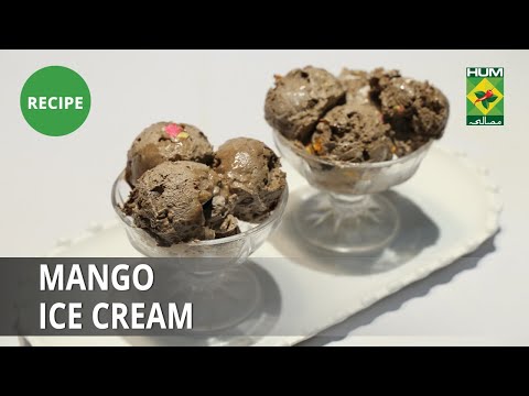 Mango Ice Cream Recipe | Dawat | Abida Baloch | Dessert