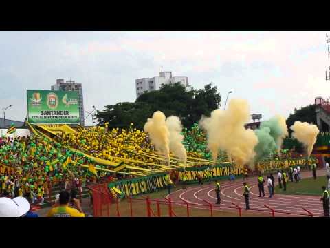 "Aguante como el nuestro FORTALEZA LEOPARDA SUR!" Barra: Fortaleza Leoparda Sur • Club: Atlético Bucaramanga • País: Colombia