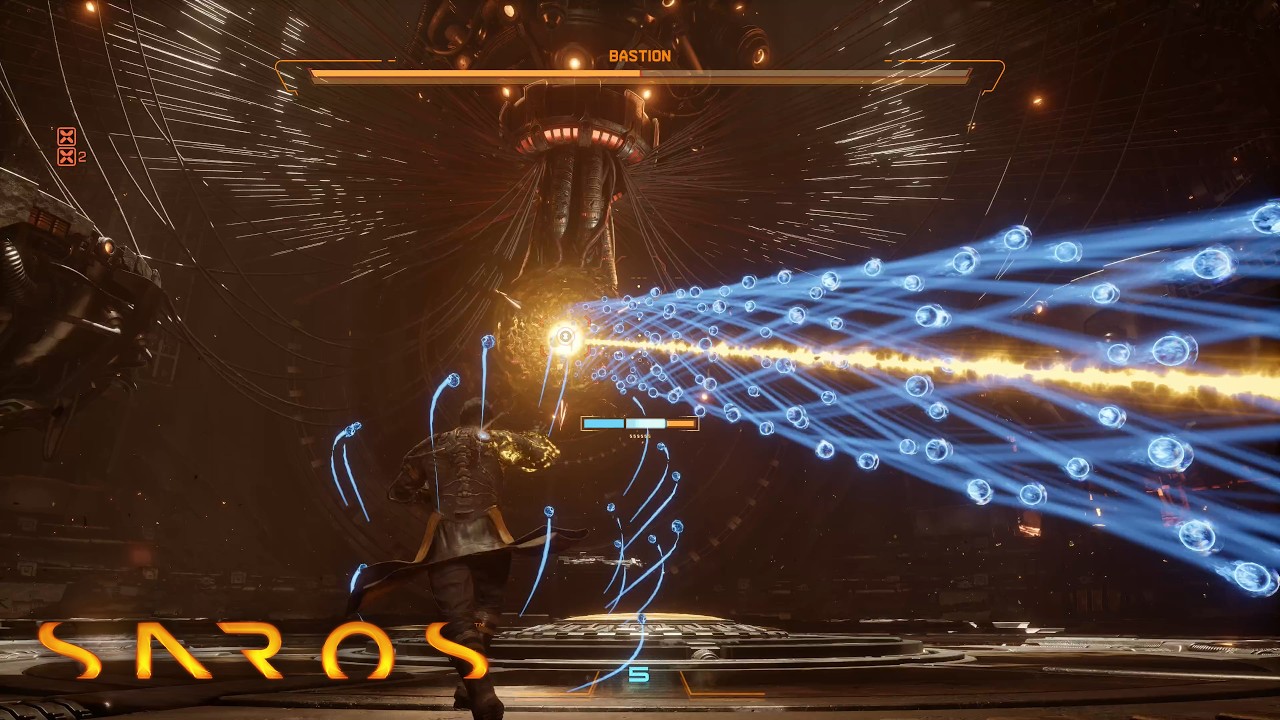 SAROS - Bastion Boss Fight (No Damage Taken) [PS5 Pro 4K 60FPS]