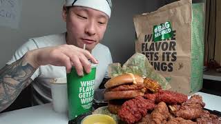 Wingstop mukbang
