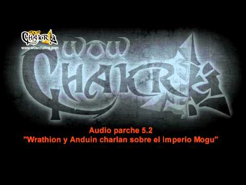 Lore 5.2 - Wrathion y Anduin charlan sobre el imperio mogu (spoiler)