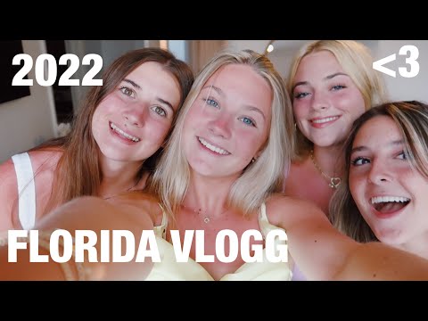BEACH VLOG ( Florida with Friends)