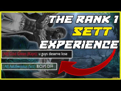 RANK 1 SETT Montage | Best Sett Plays 2022