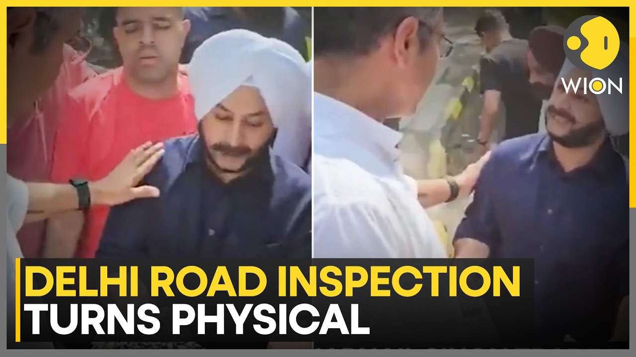 Delhi: Video Shows AAP MLA's Aide Being Slapped | Road Inspection in Tilak Nagar Turns Physical