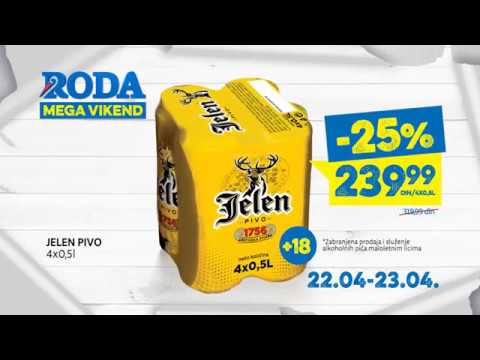RODA: MEGA vikend 22. - 23.04.2017.