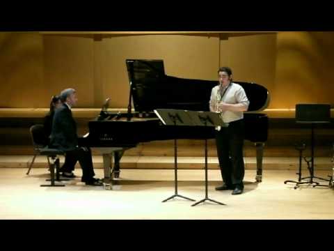 Sonata for Alto Saxophone & Piano, Edison Denisov  / Joshua Hyde & Roger Admiral