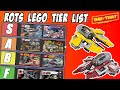 ULTIMATE LEGO Revenge Of The Sith Tier List