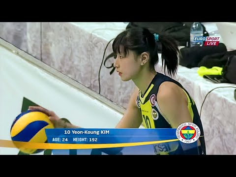 2012 CEV Champions League Semifinal - Fenerbahce vs Dinamo Kazan | Kim Yeonkoung Highlight