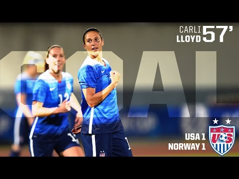 WNT vs. Norway: Carli Lloyd Goal - March 4, 2015