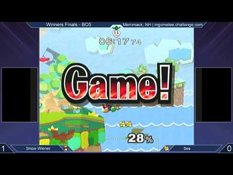 SSS 11.2 SSBM - Snow Wiener (C. Falcon) vs. Ses (Fox) - Melee WF