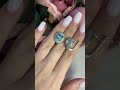 Серебряные серьги с топазом 5.79ct