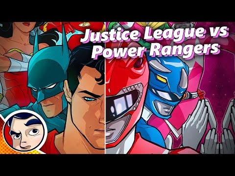 Justice League VS Power Rangers -  Full Story From Comicstorian