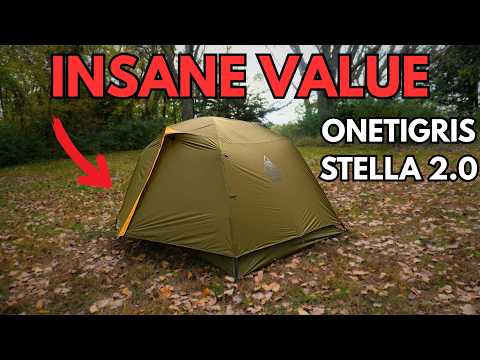 The Best Budget All Season Tent! | OneTigris Stella 2.0