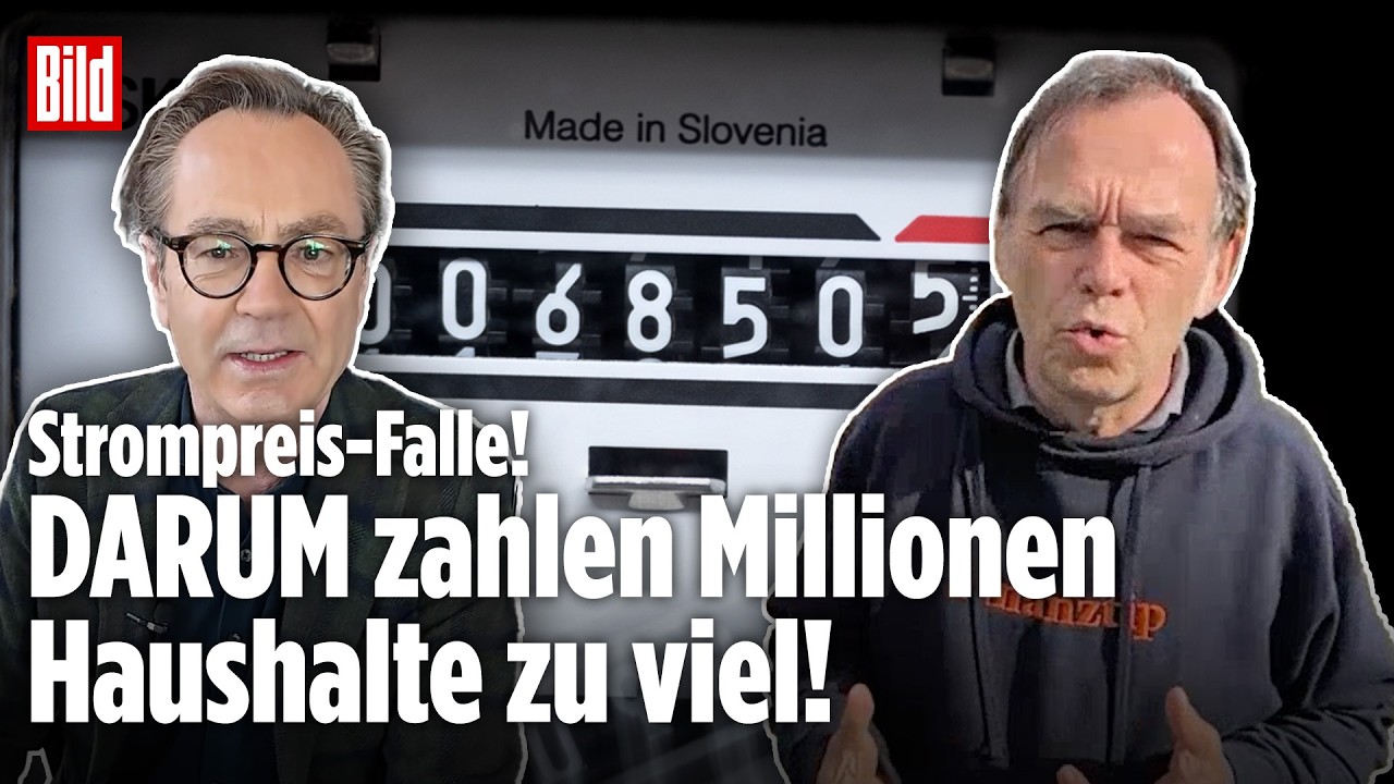 Strompreise steigen heimlich: Viele Verbraucher zahlen zu viel! | Vertraulich-Clips