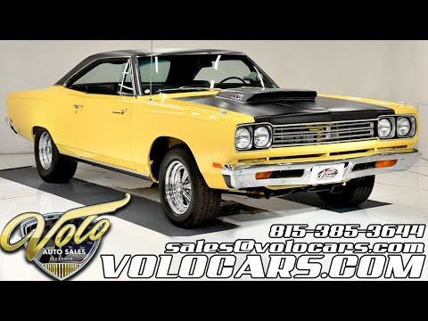600hp 543-Powered 1969 Plymouth Road Runner
