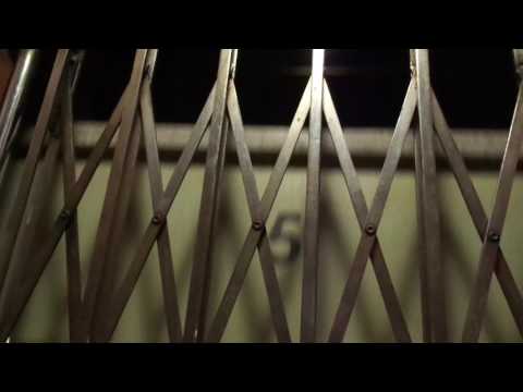 Old 1940s ASEA Traction Elevator@Rindögatan 18, Gärdet, Stockholm, Sweden