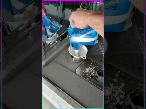 Dishwasher Salt Refill Reminder #shorts #viral #diy #cleaning #dishwashers