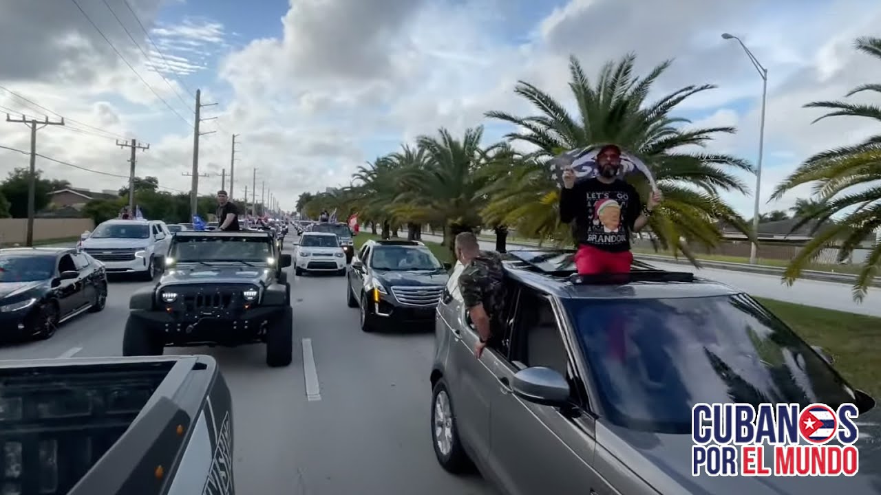 Caravana convocada por Otaola en rechazo a la administración de Joe Biden / 31/18/2021 @ 2:30PM