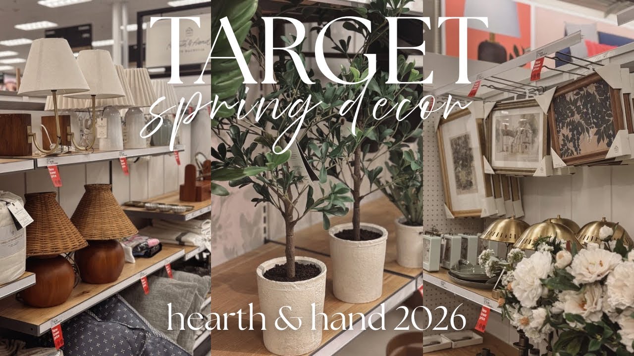Target Hearth and Hand with Magnolia Spring 2026 Collection Shop With Me | Everything New at Target!