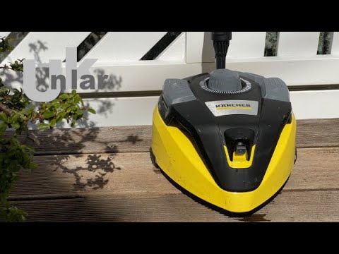 Kärcher Flächenreiniger T Racer T 7 Plus ausgepackt und eingesetzt