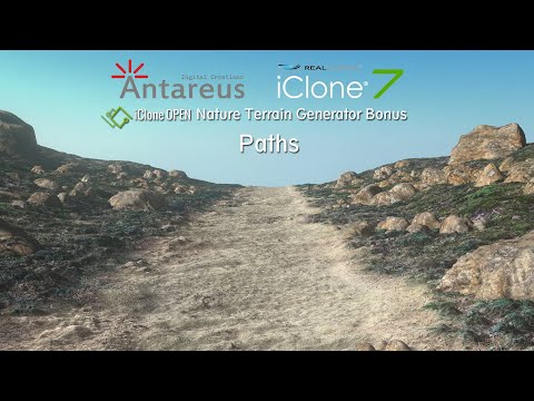 Nature Terrain Generator for iClone - Paths