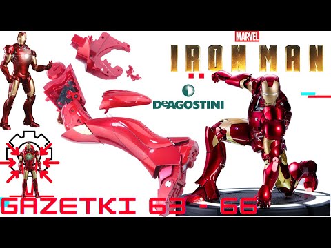 IRON MAN MARK 3 Zbuduj Zbroję #63-66 Montaż kolekcji od Deagostini