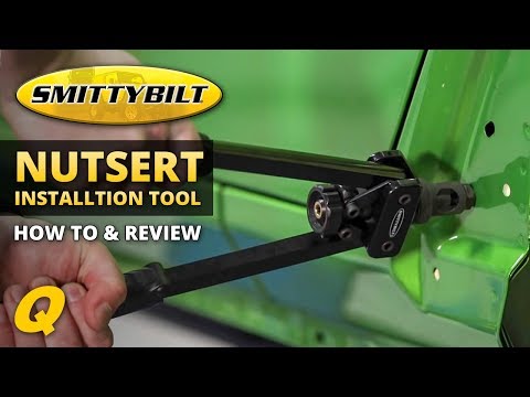 How to install a Nut-Sert with the Smittybilt Nutsert Installation Tool