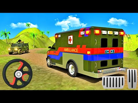 US Army Ambulance Driving - Rescue Driver Simulator - Best Android Gameplay