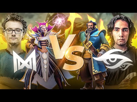 NIGMA vs SECRET - Miracle Invoker vs SumaiL Kunkka DPC WEU Winter Tour Tiebreaker Dota 2